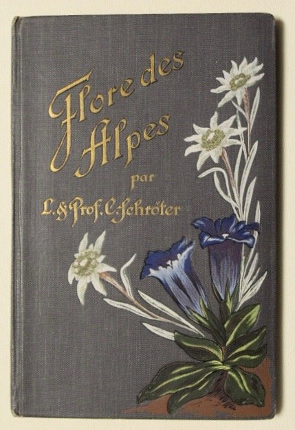 Flore coloriée portative du touriste dans les Alpes | Immagine principale