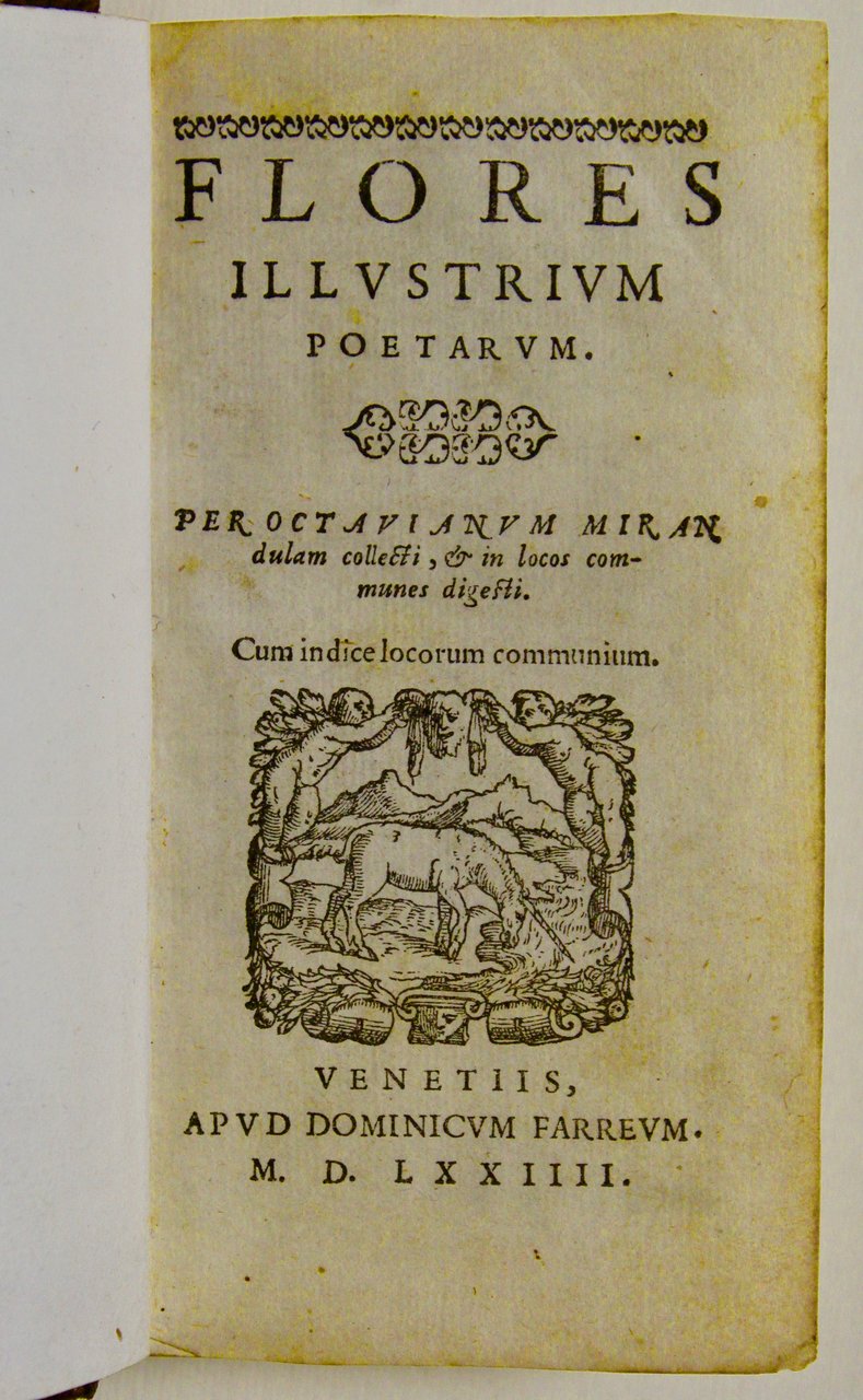 Flores illustrium poetarum