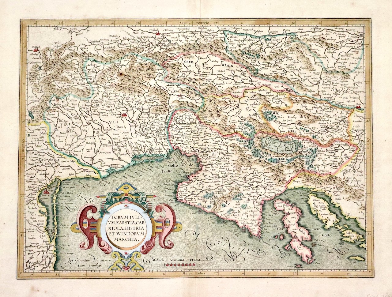 Forum Ivlivm, Karstia, Carniola, Histria et Windorvm Marchia