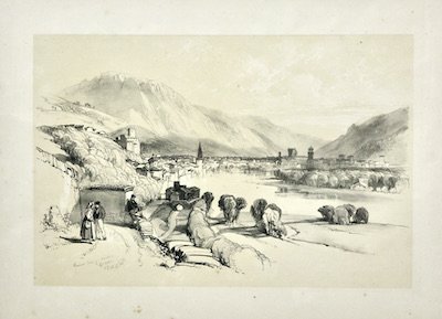 General view of Trento, Sept 1824 JDH. | Immagine principale