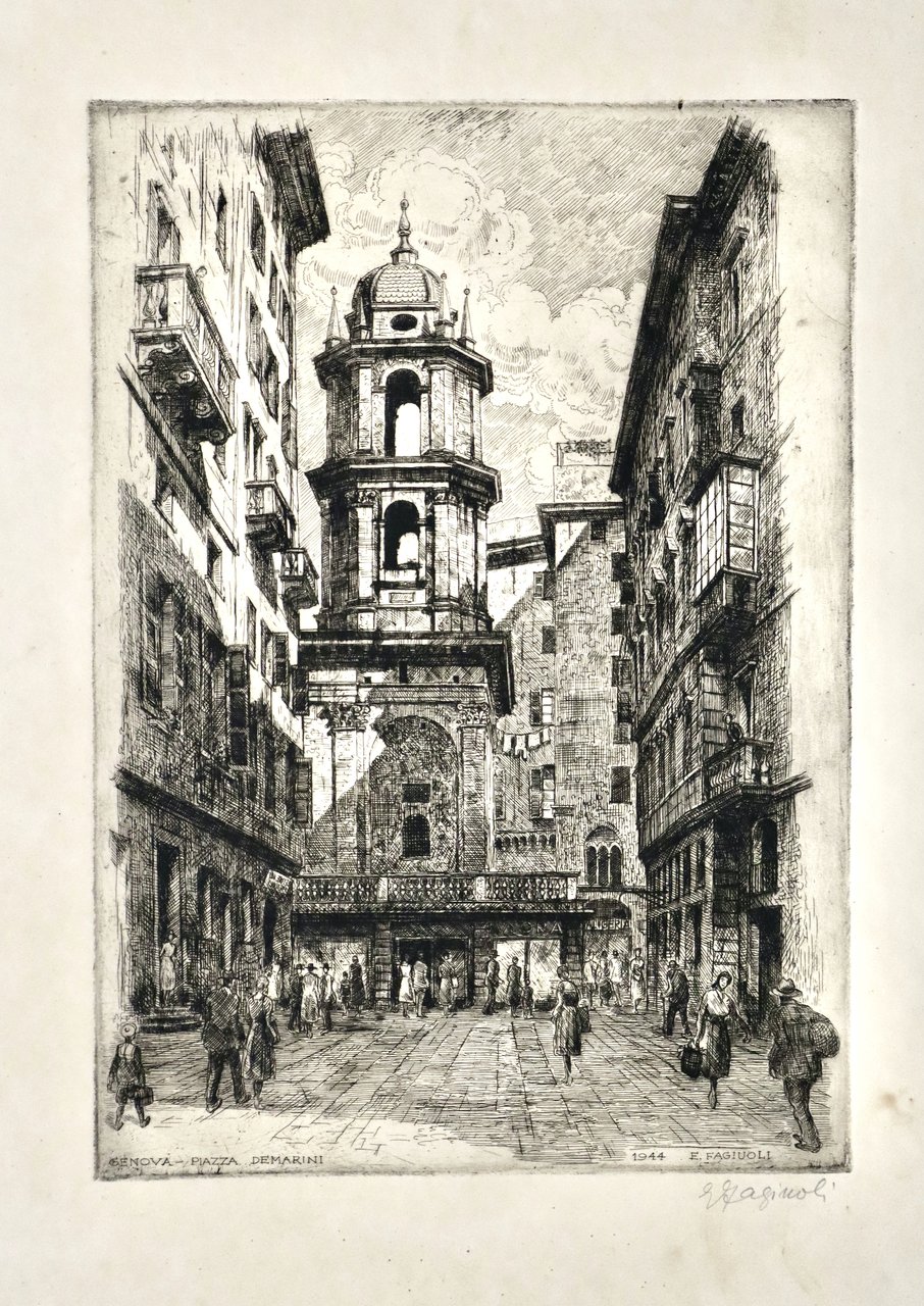 Genova. Piazza Demarini | Immagine principale