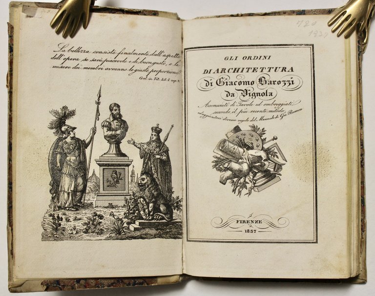 Gli ordini di architettura accresciuti di tavole ed ombreggiati…ed aggiuntovi …