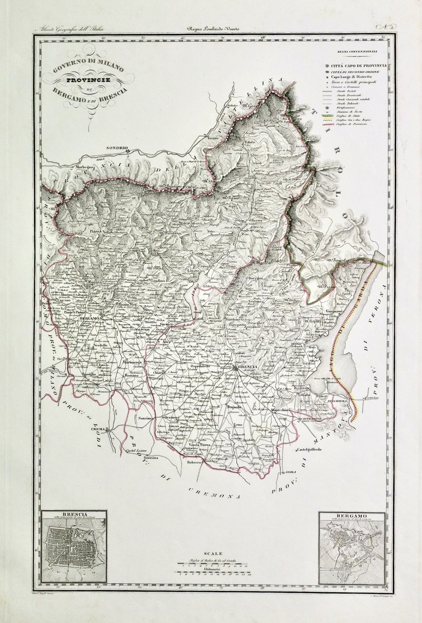 Governo di Milano provincie di Bergamo e di Brescia