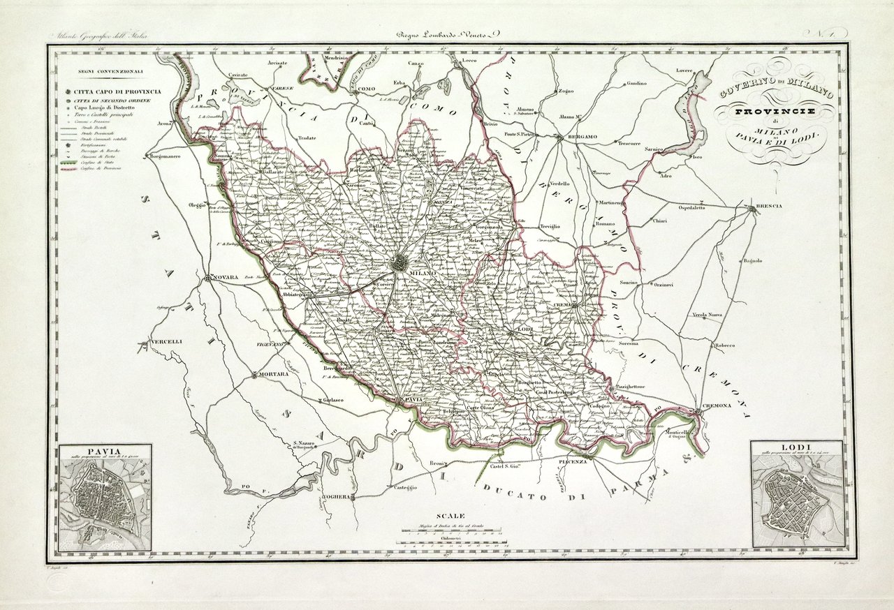 Governo di Milano provincie di Milano di Pavia e di …