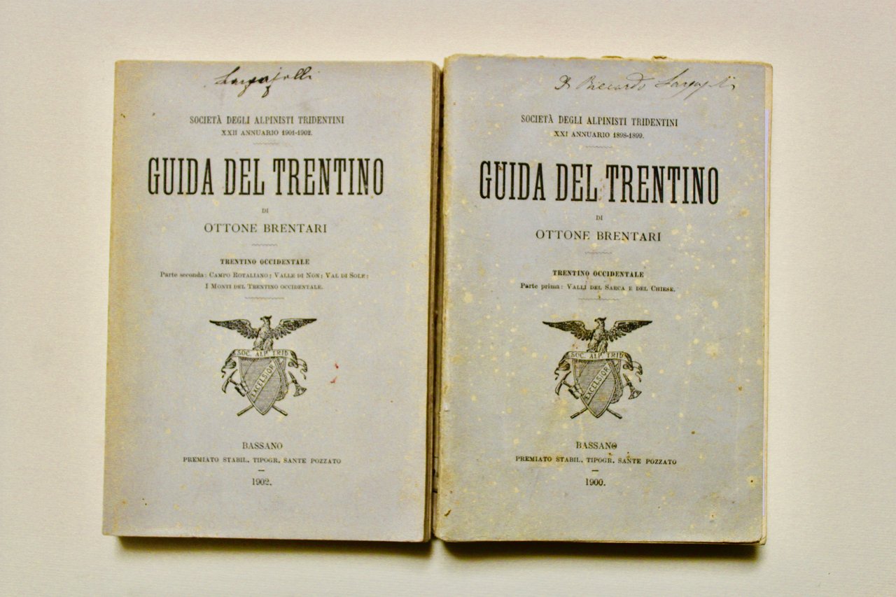 Guida del Trentino. Trentino occidentale. Parte prima: Valli del Sarca …