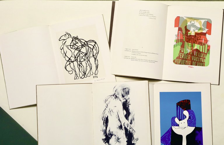 Guidi Virgilio, Volti della memoria, Sei Linoleografie - Berrocal Miguel, … | Immagine Gallery 2
