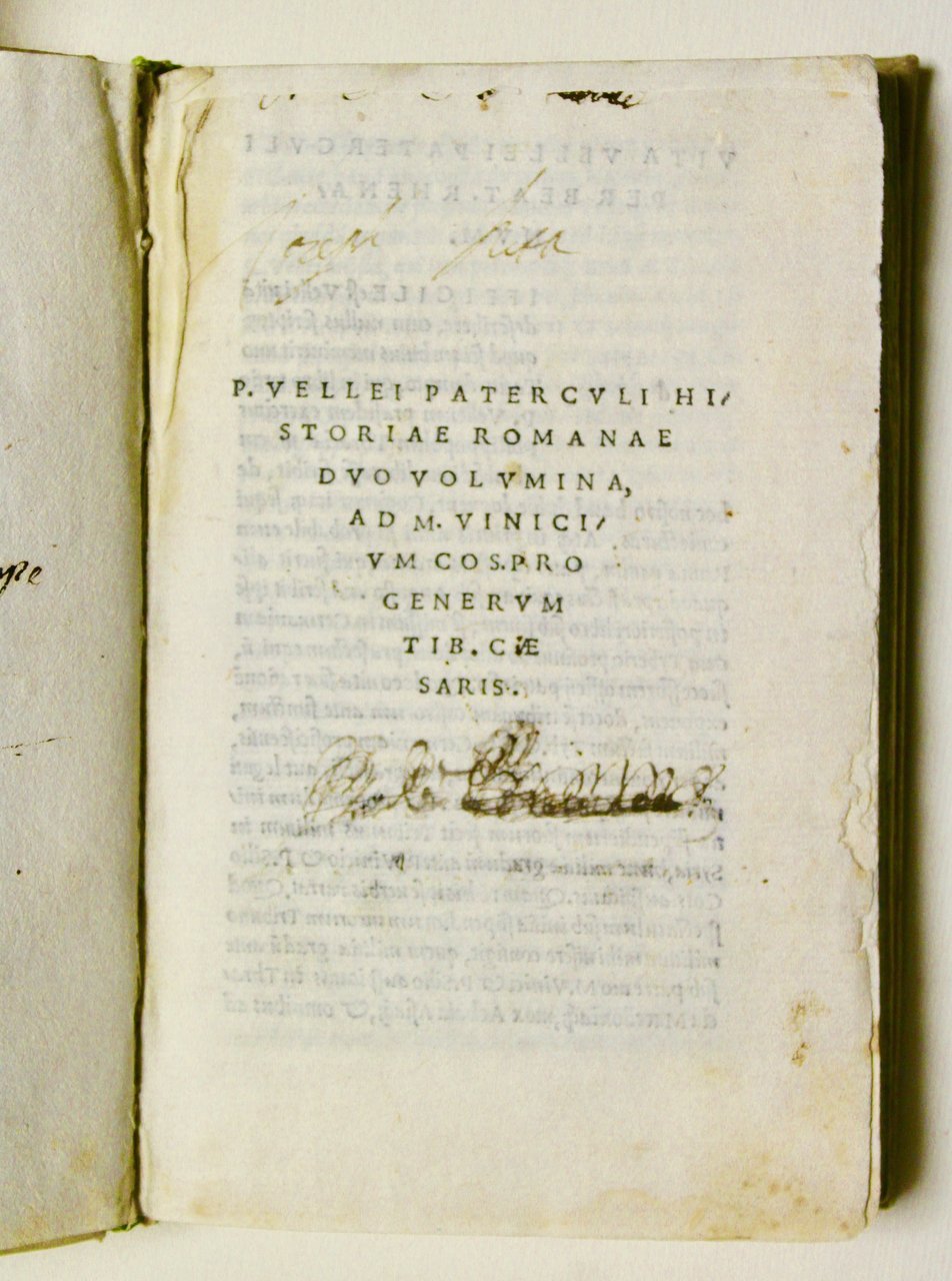 Historiae romanae duo volumina