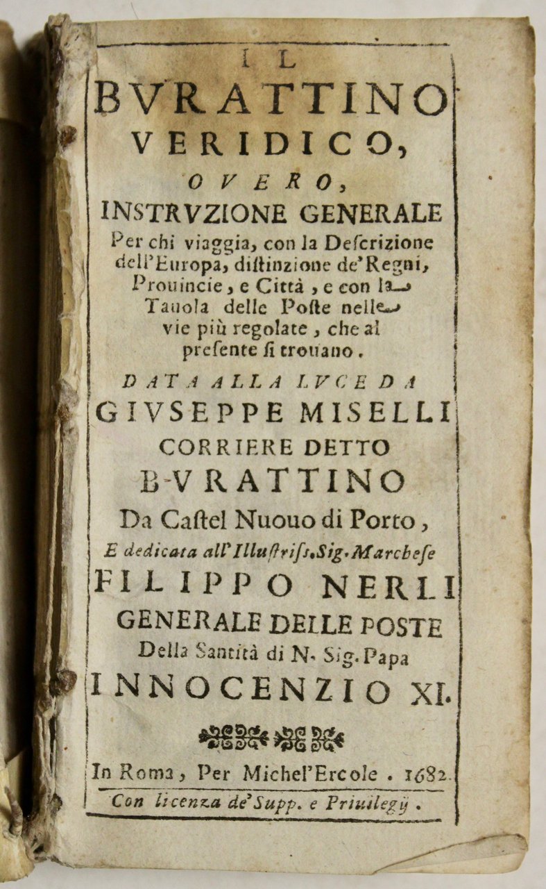 Il burattino veridico, overo instruzione generale per chi viaggia , …