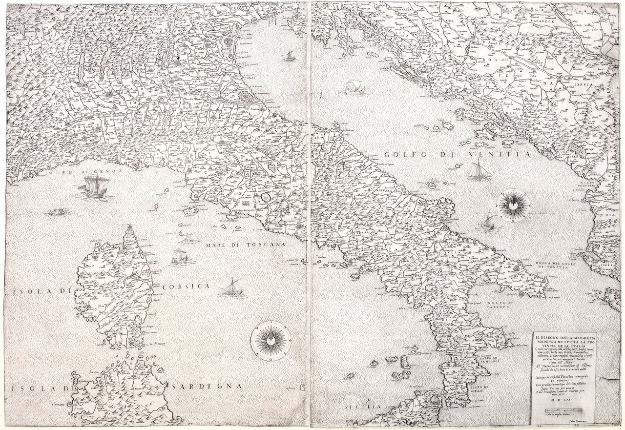 Il Disegno della Geografia Moderna de Tutta la Provincia de …