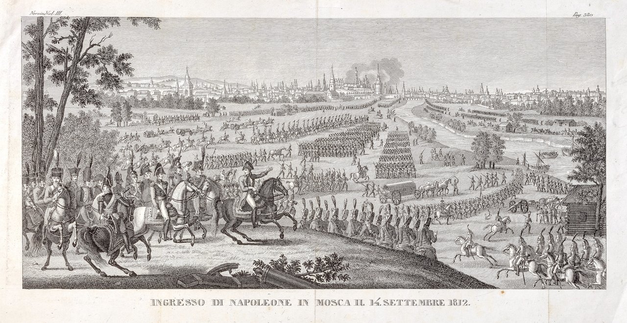 Ingresso di Napoleone in Mosca il 14. Settembre 1812 | Immagine principale