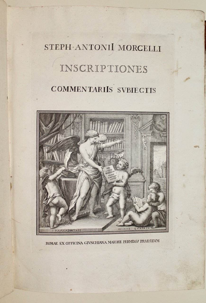 Inscriptiones commentariis subiectis.