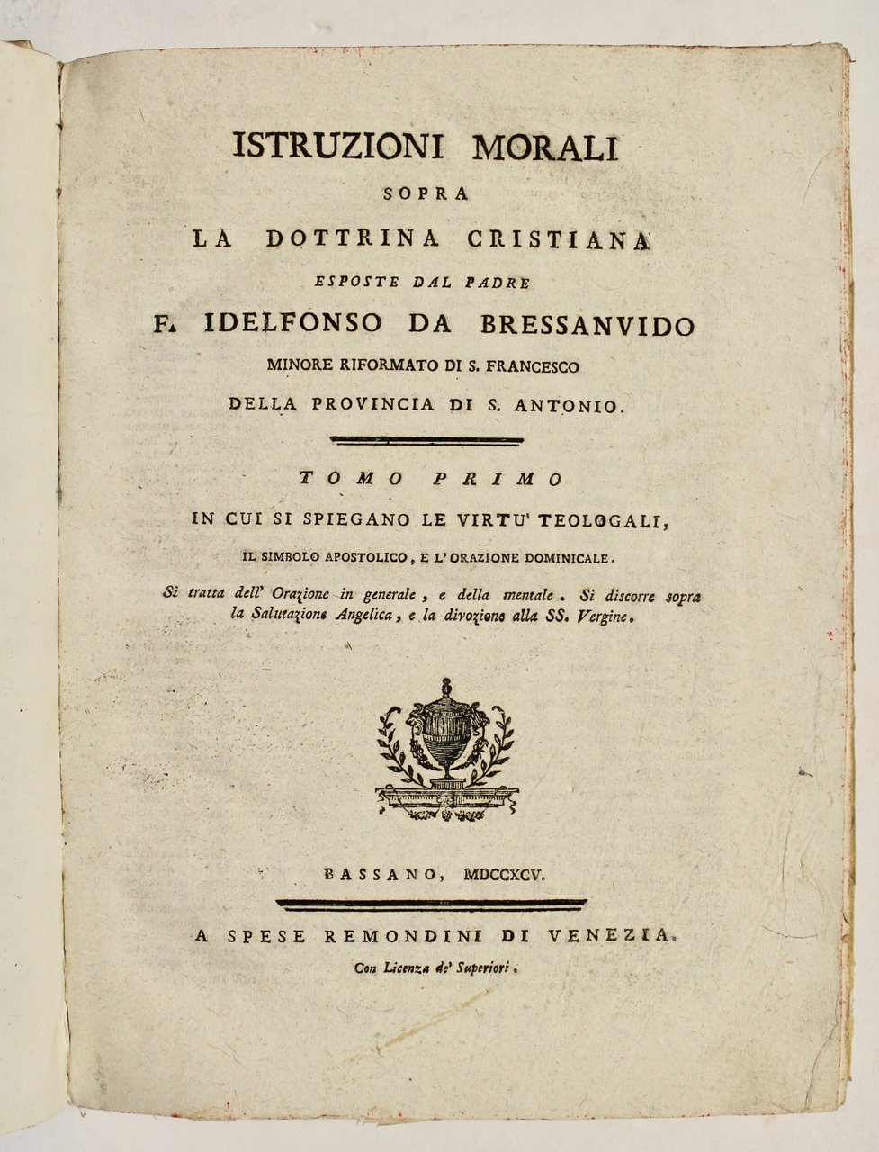 Istruzioni morali sopra la dottrina Cristiana