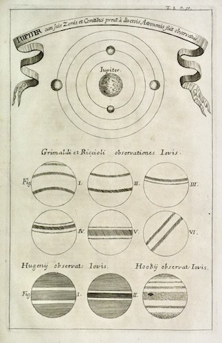 Iupiter cun suis zonis et comitibus prout à diversis astronomis … | Immagine principale