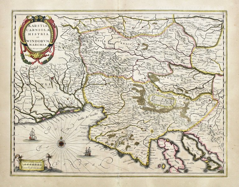 Karstia, Carniola, Histria et Windorum Marchia