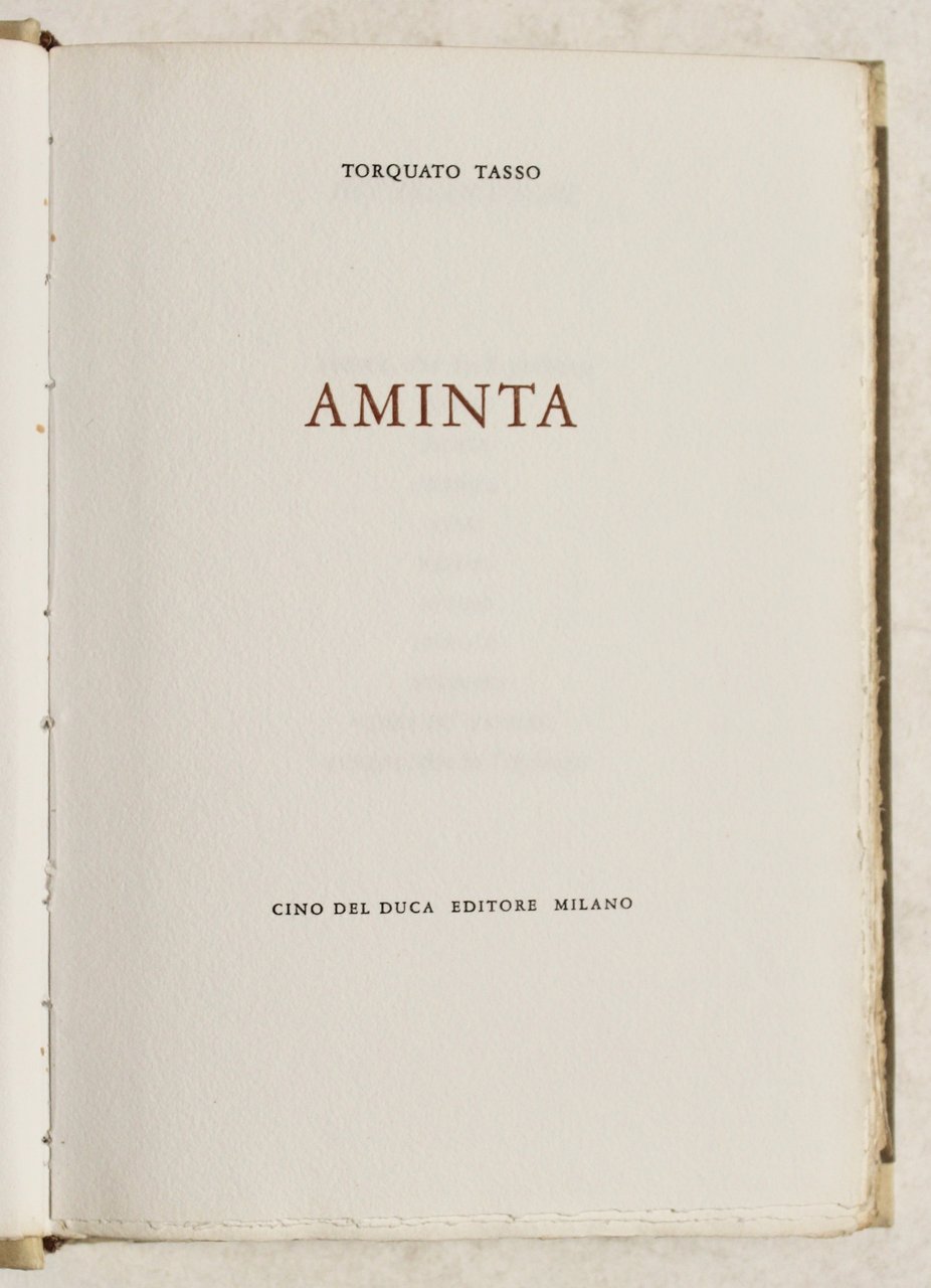 L'Aminta.