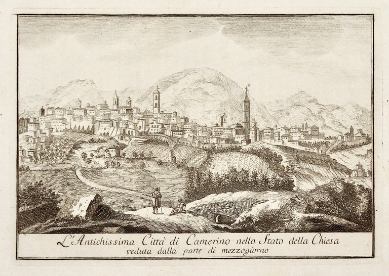 L'antichissima città di Camerino nello Stato della Chiesa