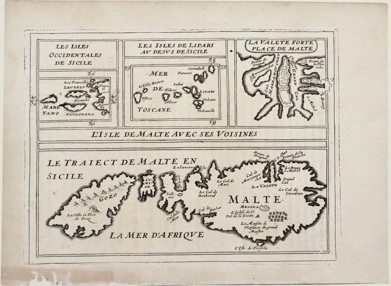 L'isle de Malte avec ses voisines, les isles occidentales de …