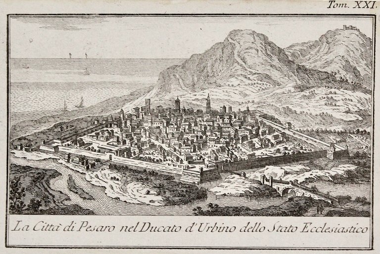 La città di Pesaro nel ducato d'Urbino dello stato ecclesiastico | Immagine Gallery 2