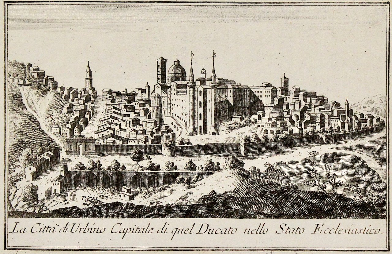 La città di Urbino capitale di quel ducato nello stato … | Immagine principale