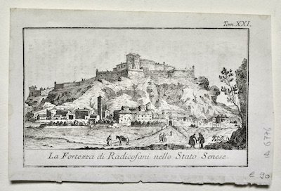 La Fortezza di Radicofani nello Stato Senese. | Immagine principale