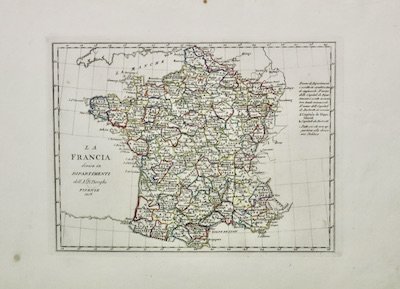 La Francia divisa in dipartimenti | Immagine principale