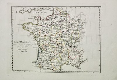 La Francia divisa in governi come era prima del 1789 | Immagine principale