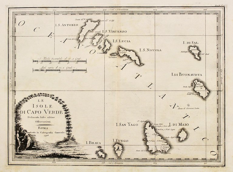 Le isole di Capo Verde delineate sulle ultime osservazioni