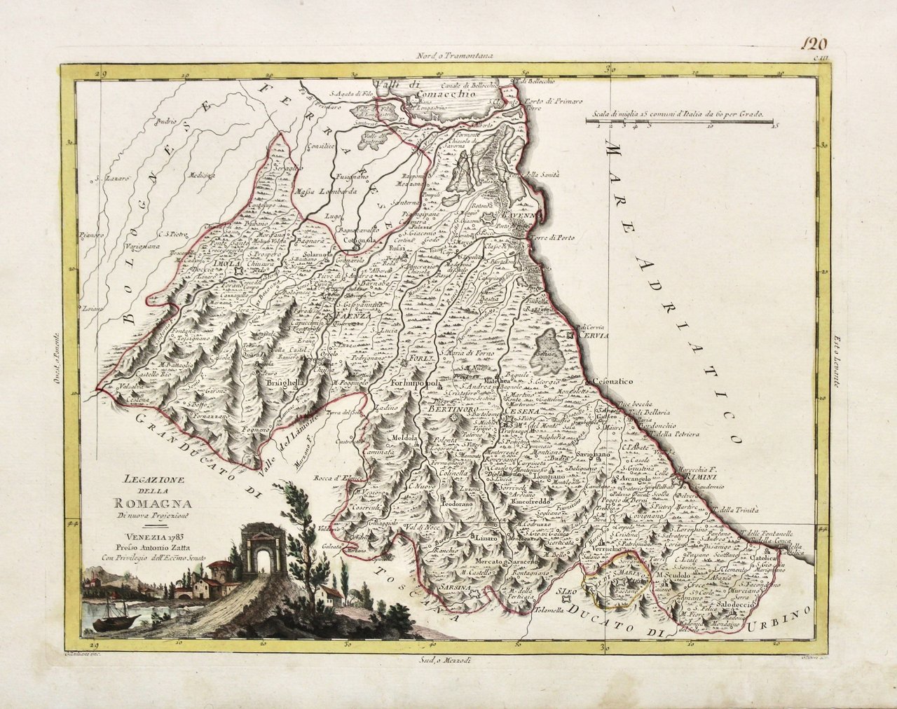Legazione della Romagna (raro esemplare in plano) | Immagine principale