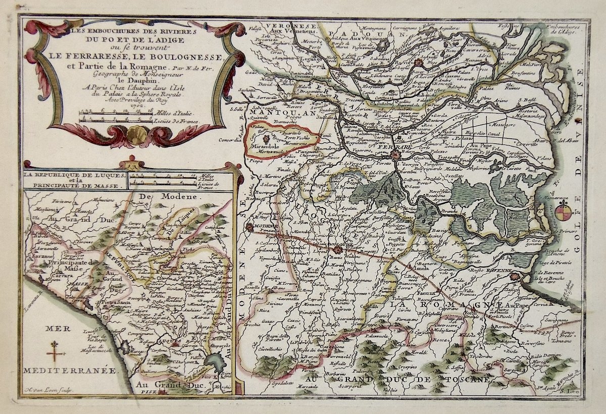 Les Embouchures des riveres du Po et de l'Adige ou … | Immagine principale