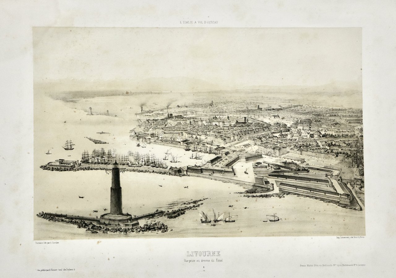 Livourne, vue prise au dessus de Fanal | Immagine principale