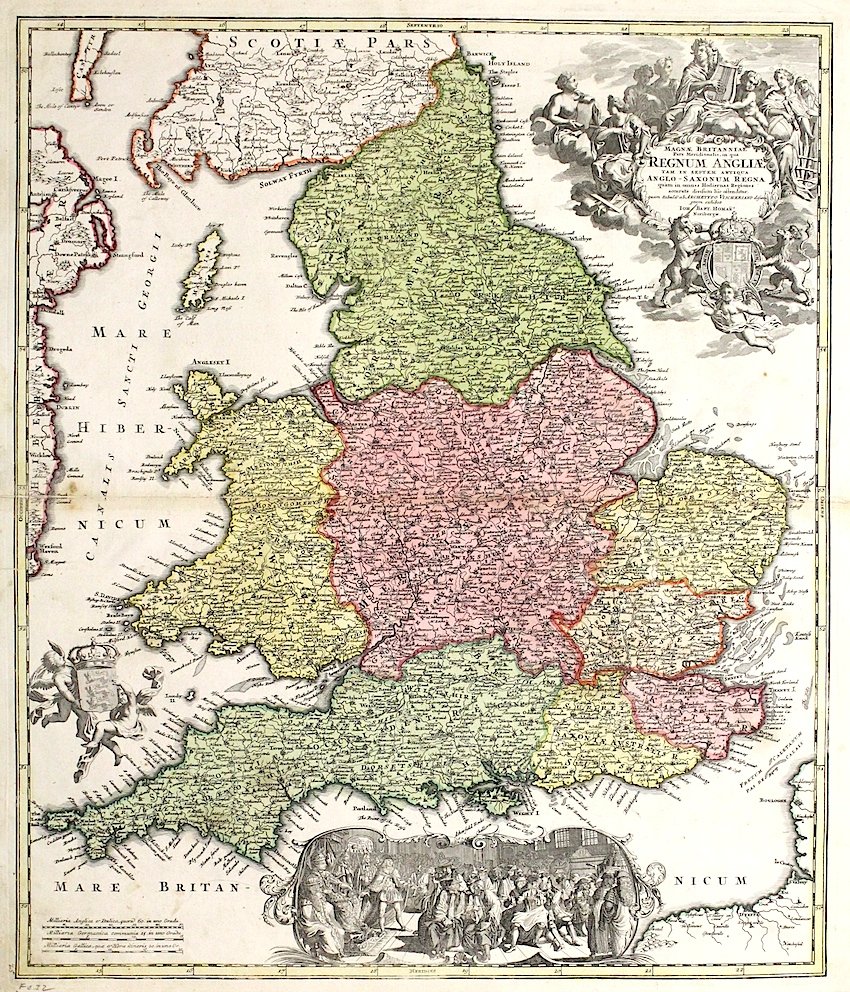Magnae Britanniae pars meridionalis in qua regnum Angliae.