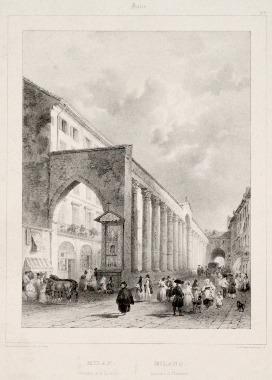 Milan colonne di S. Lorenzo