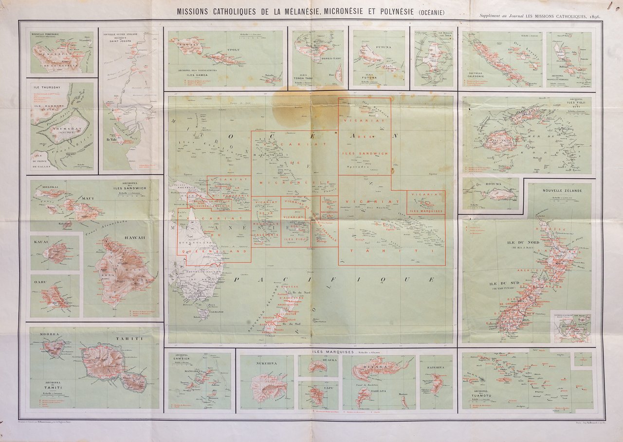 Missions catholiques de la Melanesie, Micronesie et Polynesie Oceanie. | Immagine principale