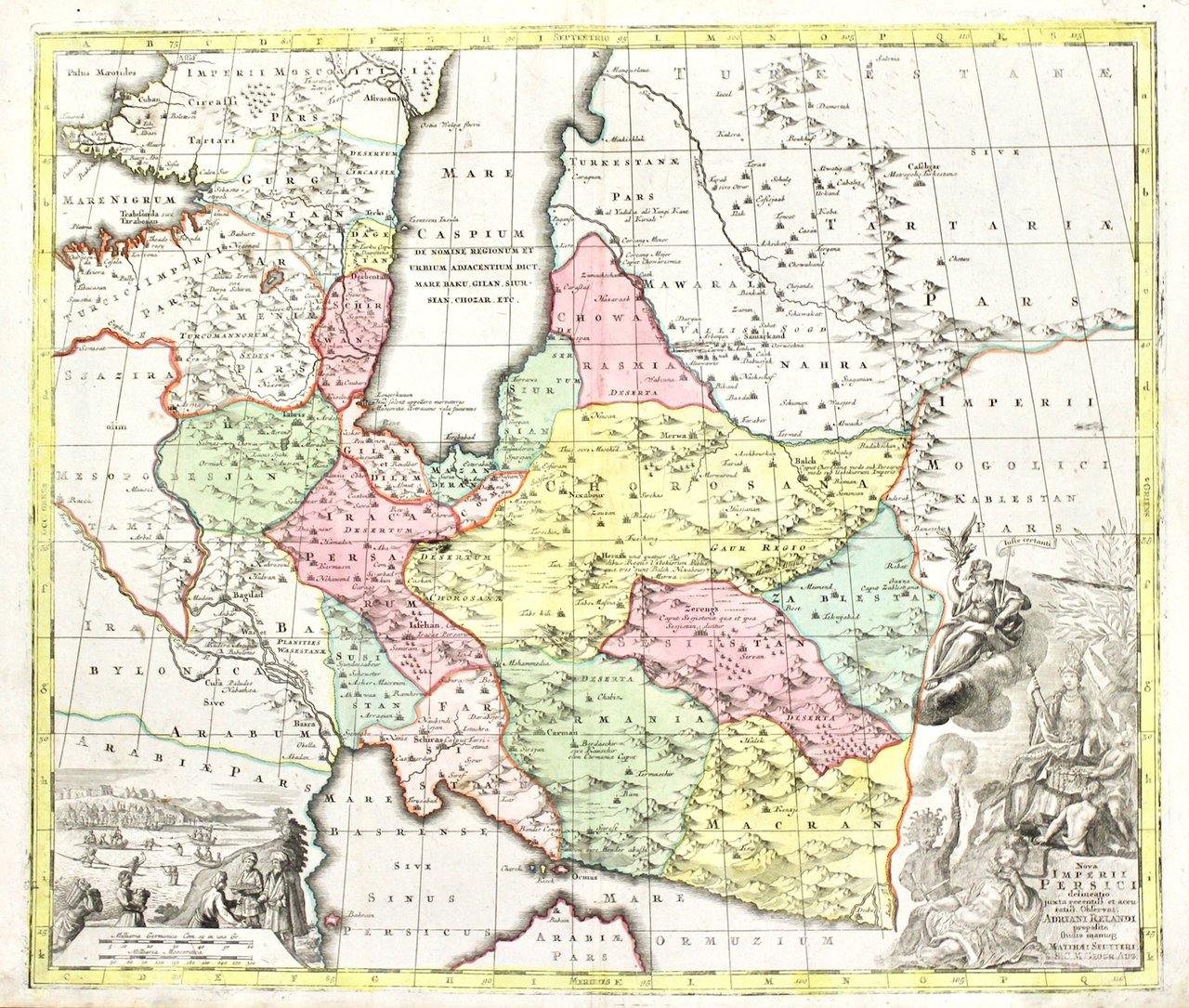 Nova Imperi Persici delineatio juxta…observat. Adriani Relandi | Immagine principale