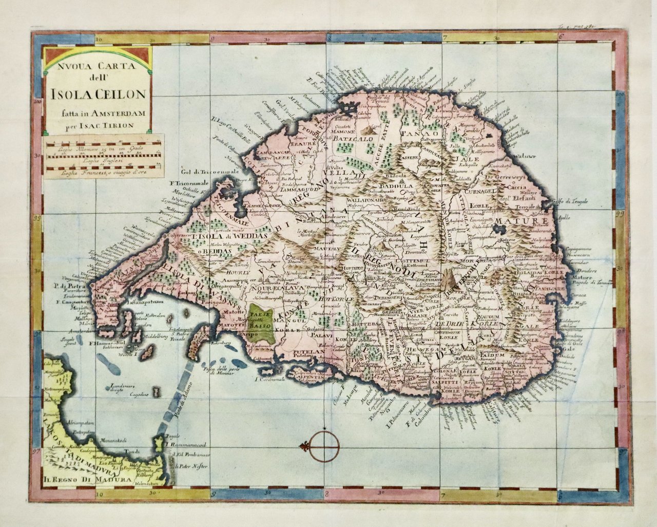 Nuova carta dell'isola Ceilon. | Immagine principale