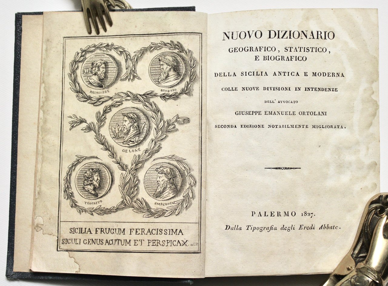 Nuovo dizionario geografico, statistico, e biografico della Sicilia antica e …
