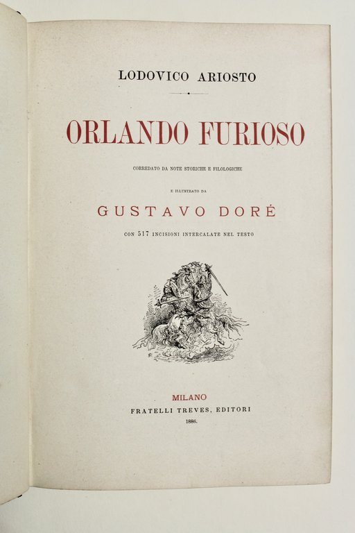 Orlando Furioso corredato da note storiche e filologiche e illustrato … | Immagine Gallery 1