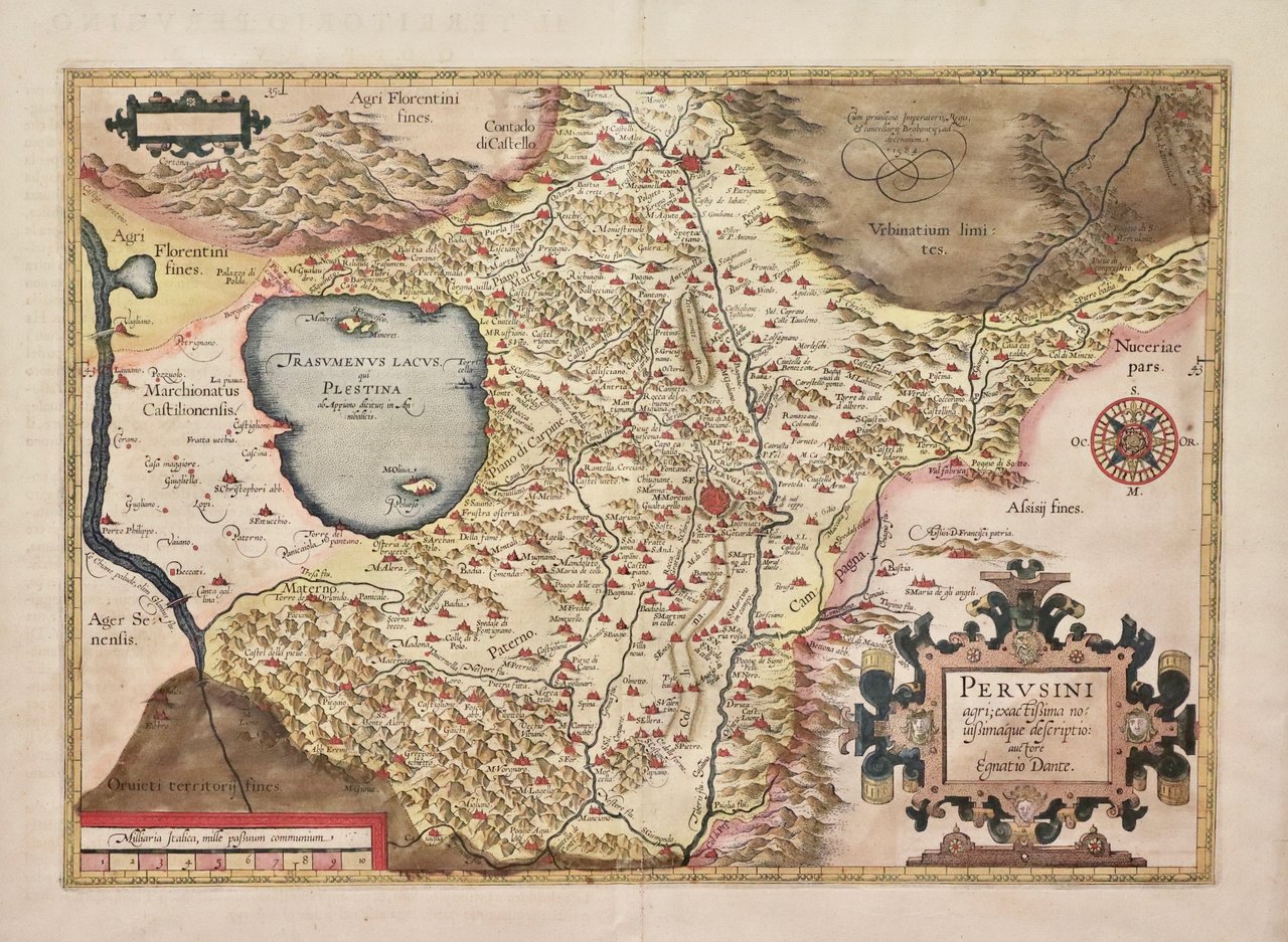 Perusini agri; exactissima novissimaque descriptio. Auctore Egnatio Dante