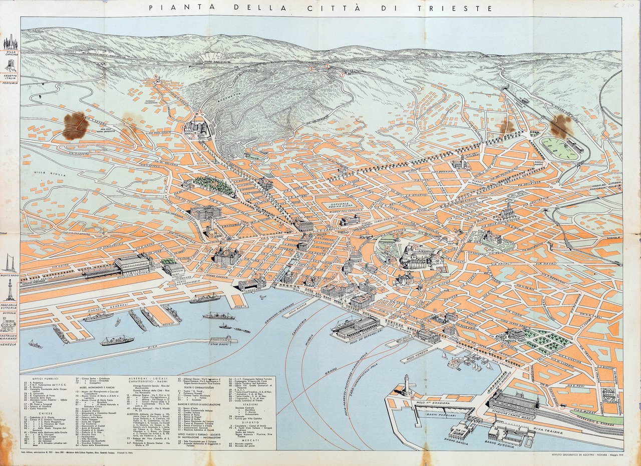 Pianta della città di Trieste | Immagine principale