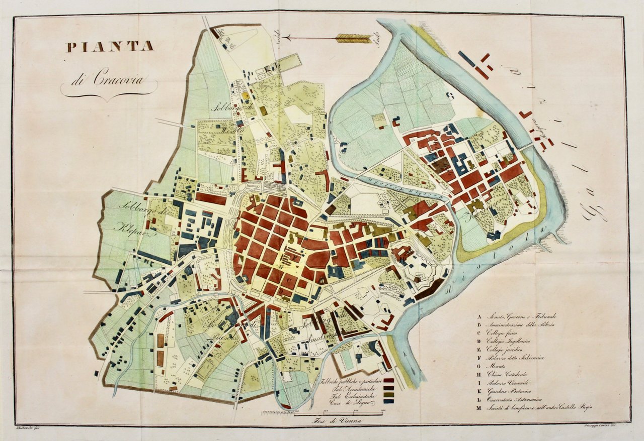Pianta di Cracovia | Immagine principale
