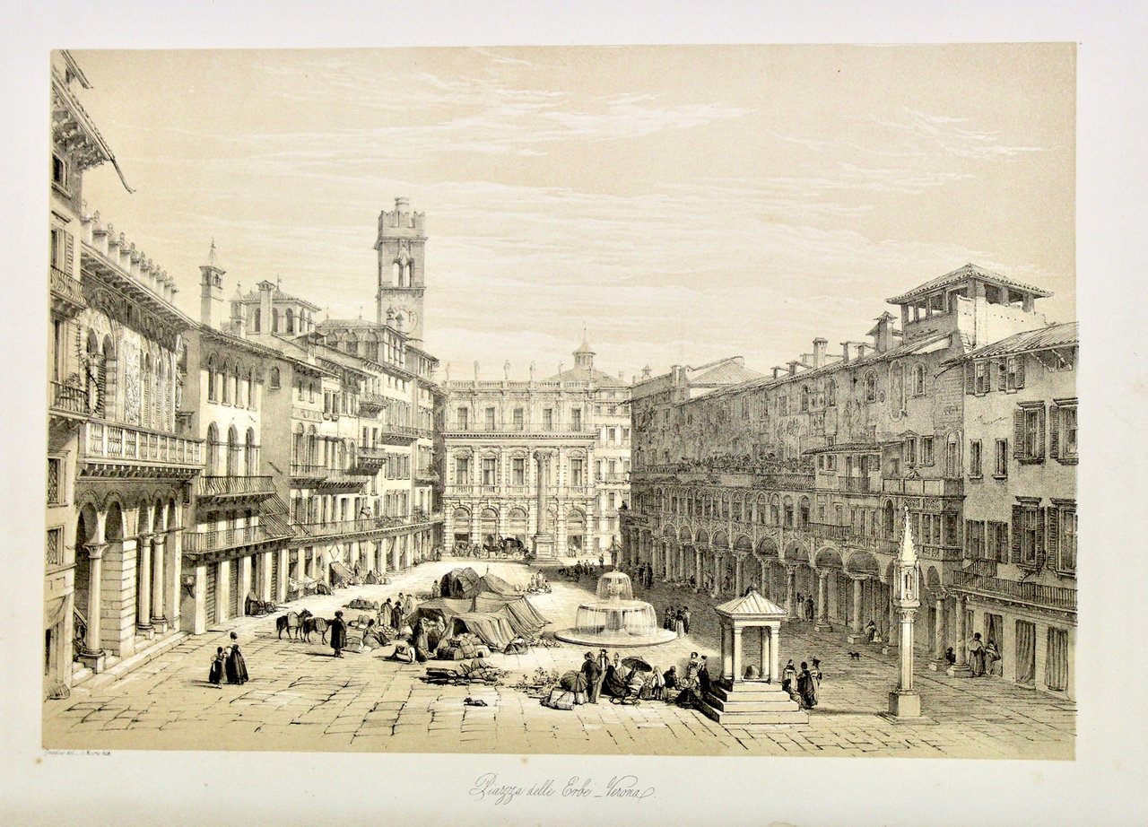 Piazza delle Erbe-Verona