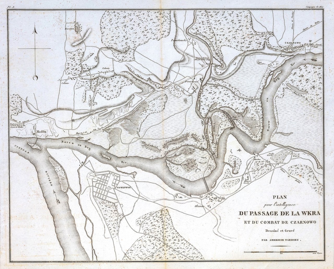 Plan pour l'intelligence du passage de la Wkra et du …