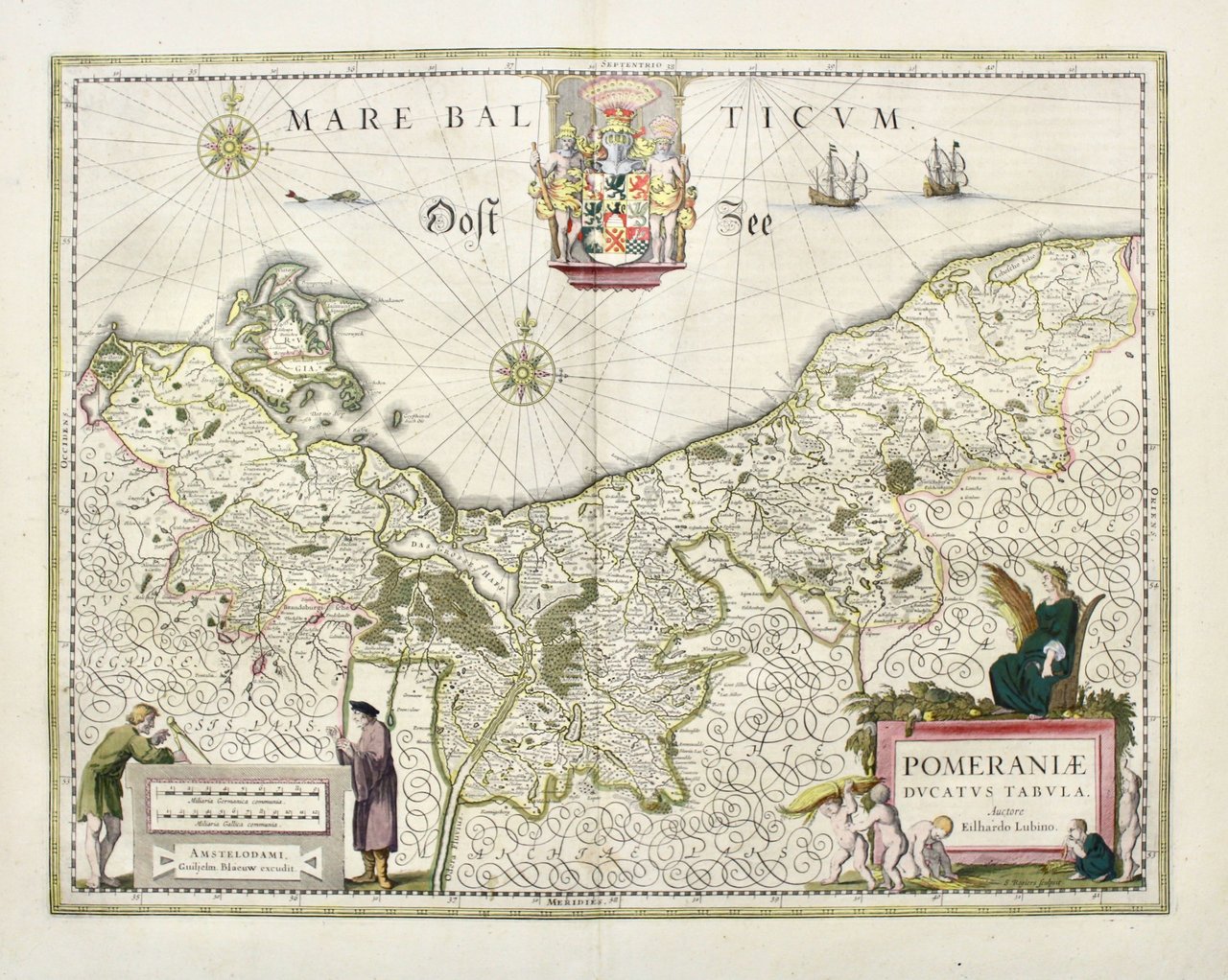 Pomerania ducatus tabula auctore Eilhardo Lubin | Immagine principale