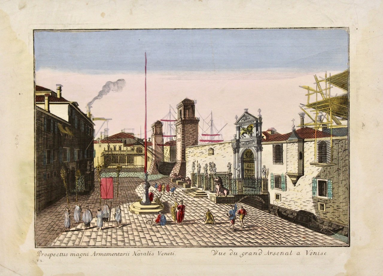 Prospectus magni Spatii St. Franciscae Hispalensis (titolo ripetuto in italiana …