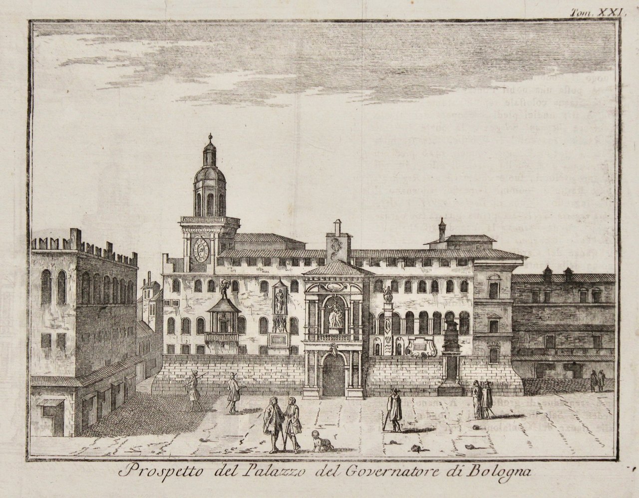 Prospetto del Palazzo del Governatore di Bologna. | Immagine principale