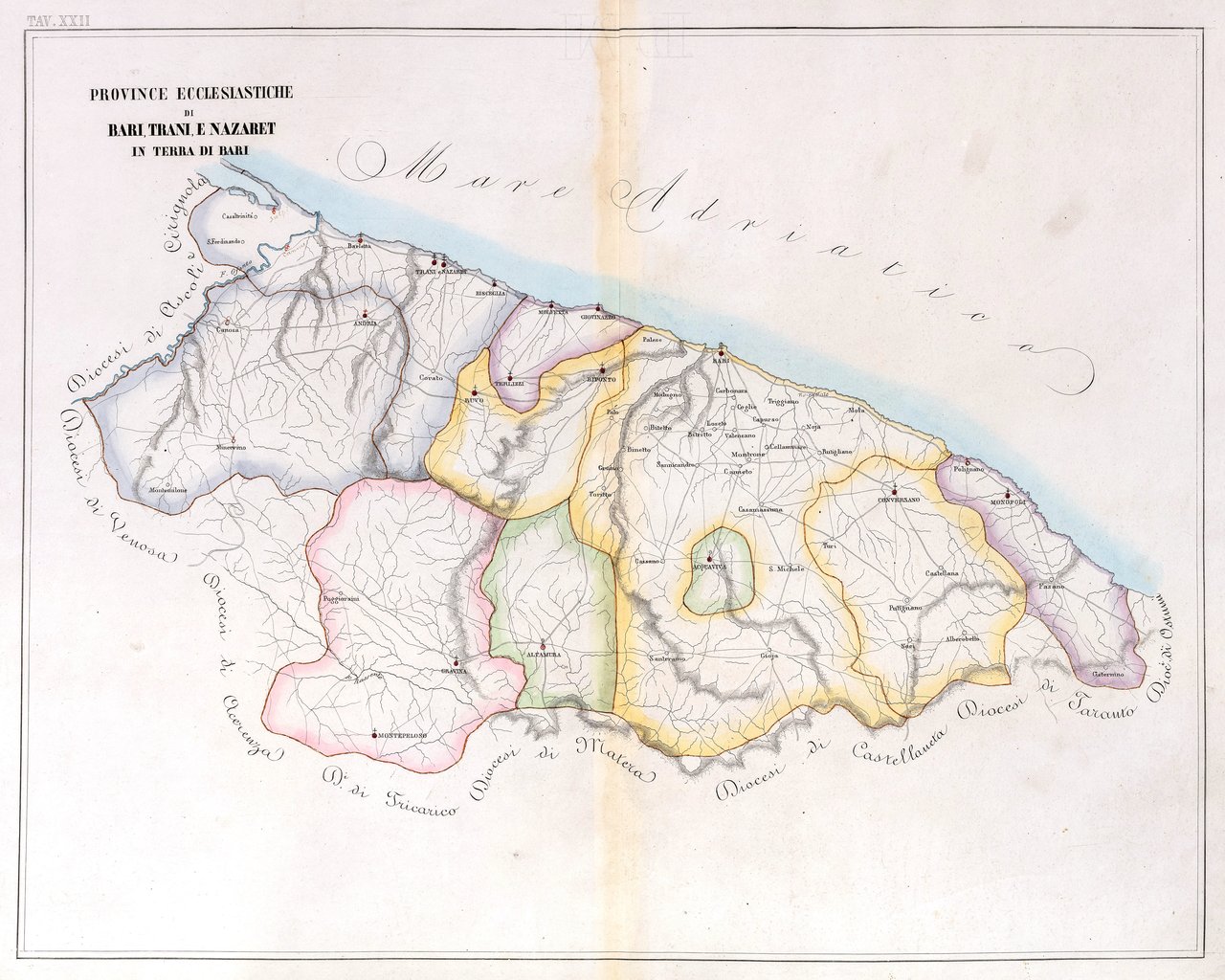 Provincie ecclesiastiche di Bari, Trani e Nazaret in Terra di … | Immagine principale