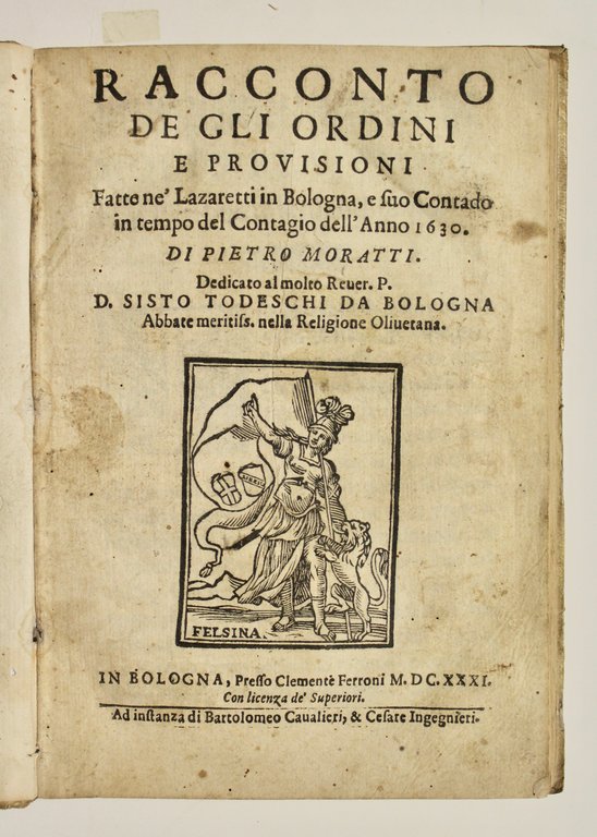 Racconto de gli ordini e provisioni fatto ne' lazzaretti in … | Immagine Gallery 1