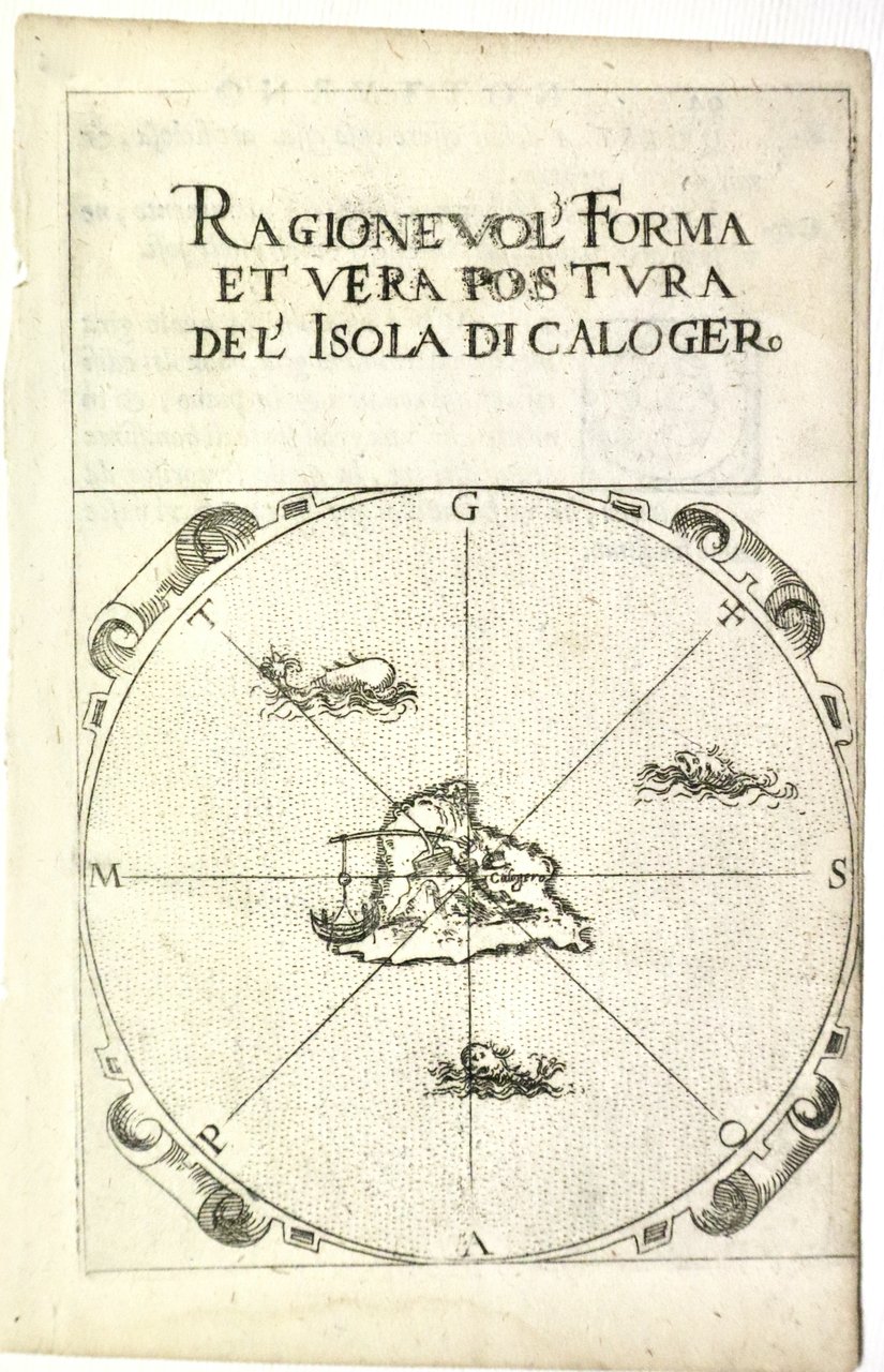 Ragionevol' forma et vera postura del'isola di Calogero. | Immagine principale