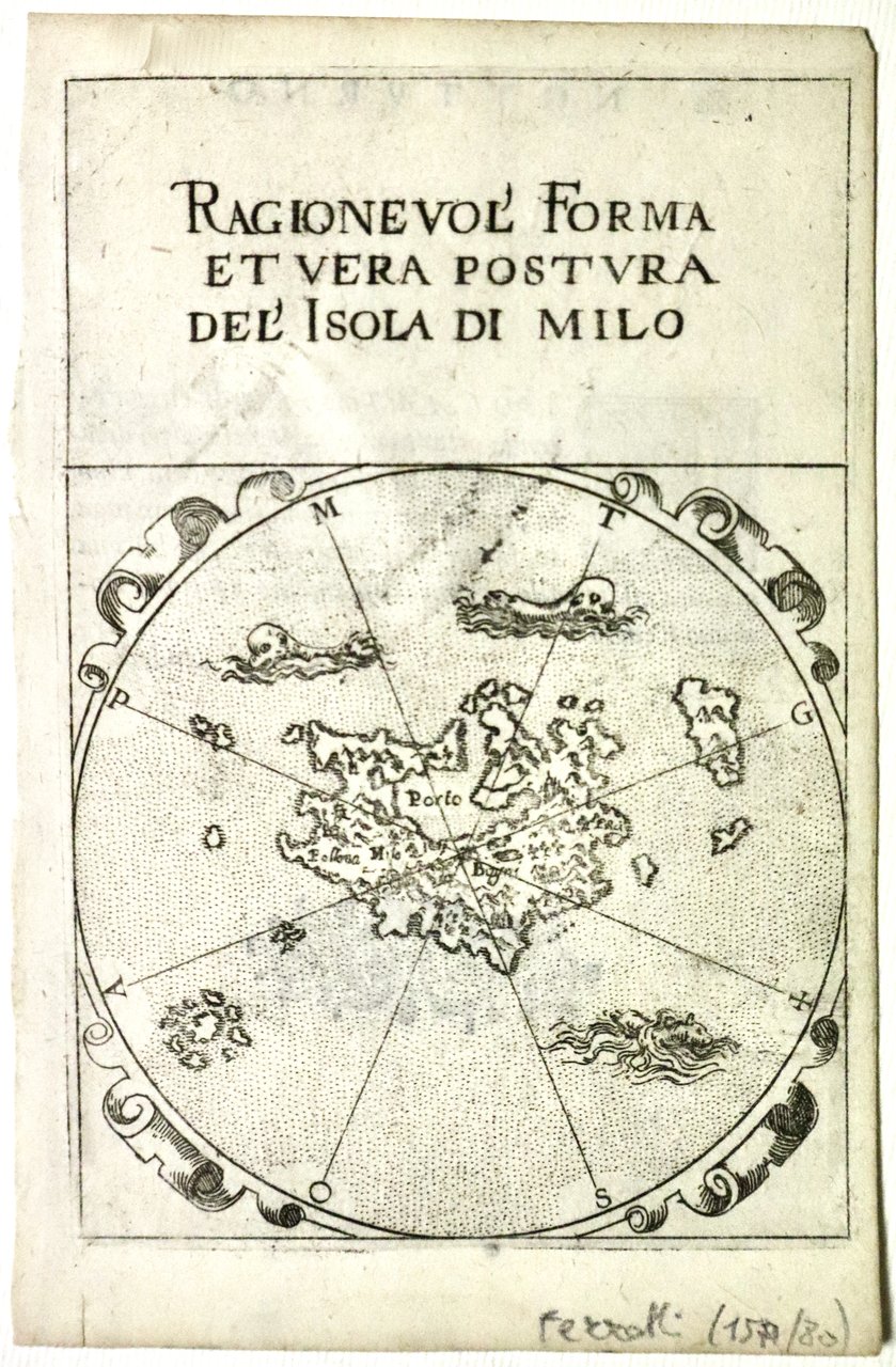 Ragionevol' forma et vera postura del'isola di Milo | Immagine principale