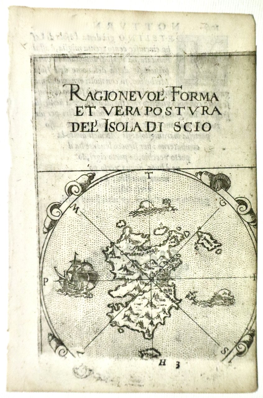 Ragionevol' forma et vera postura del'isola di Scio | Immagine principale